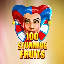 Logo of 100 Stunning Fruits from SYNOT Games at Vegasino Casino