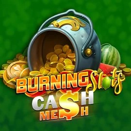 Logo of Burning Slots Cash Mesh from BF Games at Vegasino Casino