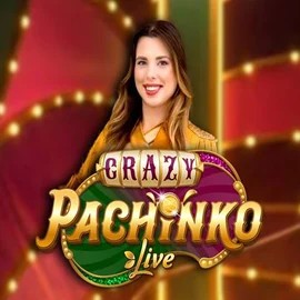 Enjoy Crazy Pachinko by Evolution – logo hosted on vegasinoau.com