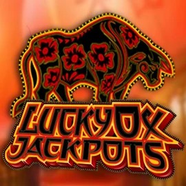 Logo of Lucky Ox Jackpots from Rival at Vegasino Casino