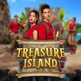 Treasure Island logo by Pragmatic Play at Vegasino Casino