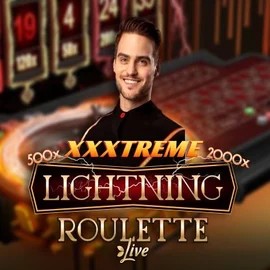 XXXtreme Lightning Roulette slot visual from Evolution available on vegasinoau.com